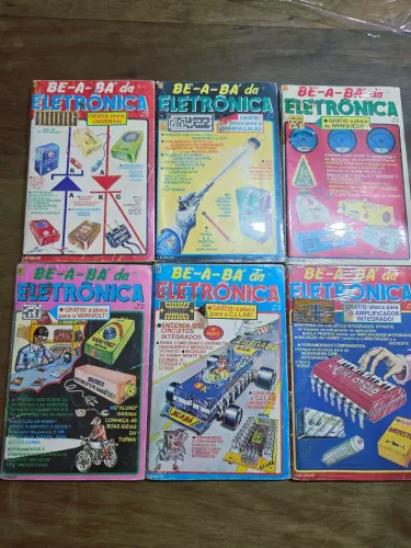 Revista Bê a Bá da eletrônica n°10 ao n°15