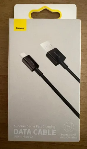 Cabo Baseus Superior Series USB para Micro USB V8 2A 1 Metro