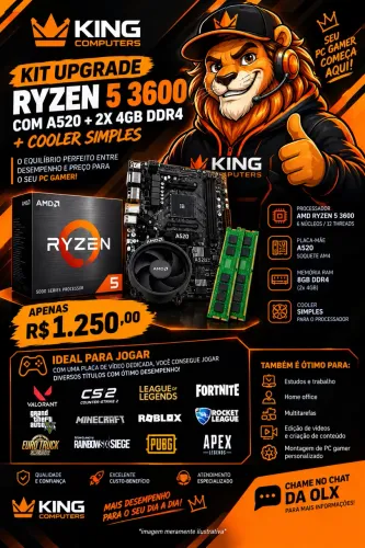 Kit Upgrade Ryzen 5 3600