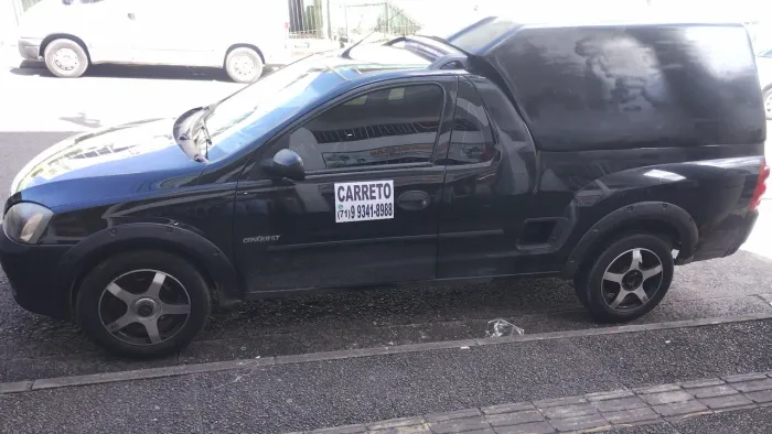 Faço carreto carro com capota 