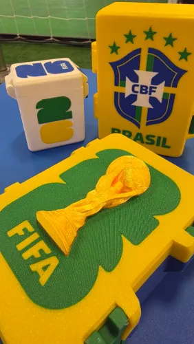 Caixinha porta figurinhas