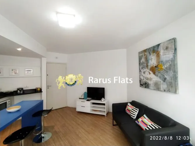 Flat com 1 Quarto para alugar, 50m² - Vila Nova Conceição