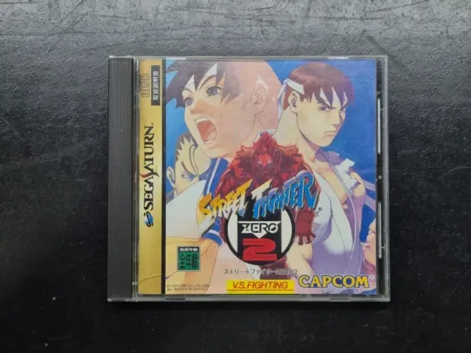 Street Fighter Zero 2 para Sega Saturn Japonês