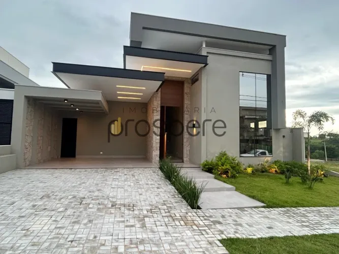 Casa em Condomínio para Venda em Presidente Prudente, Parque Residencial Damha IV, 3 dormi