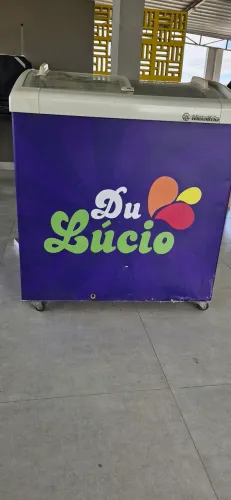 Freezer tampa vidro