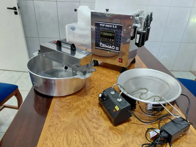 Kit maquina modeladora de salgados