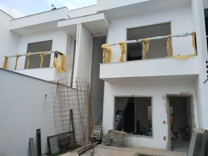 Oportunidade, Casas Novas duplex Cocal, 3 quartos, piscina, ac.Financ.