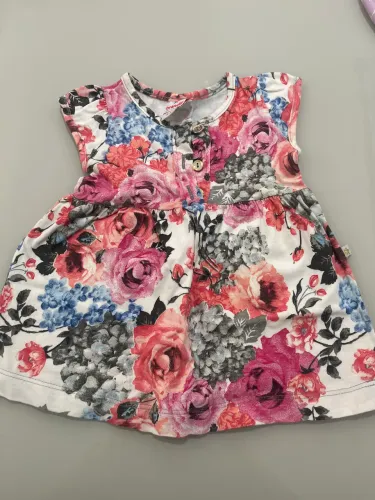 Vestido brandili bebê