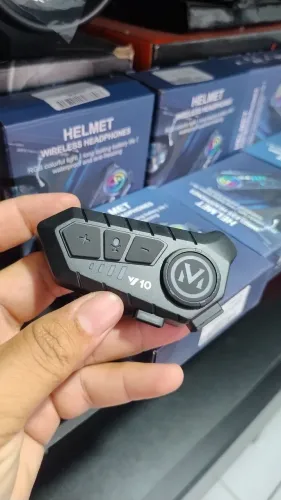 Fone de ouvido para capacete bluetooth