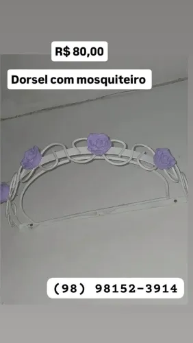 Dorsel com mosquiteiro