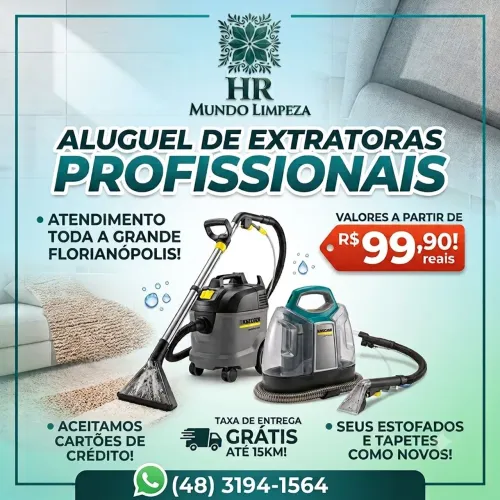 Aluguel de Extratoras
