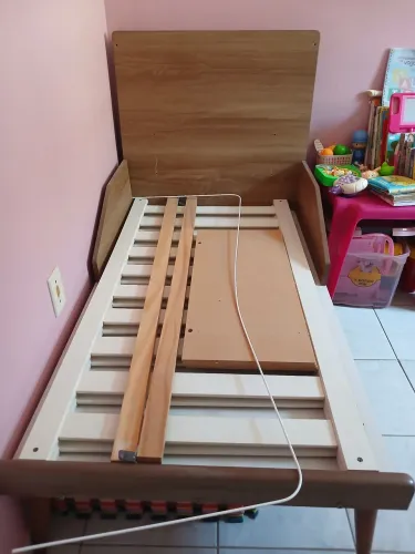 Berço Vira Cama Retrô