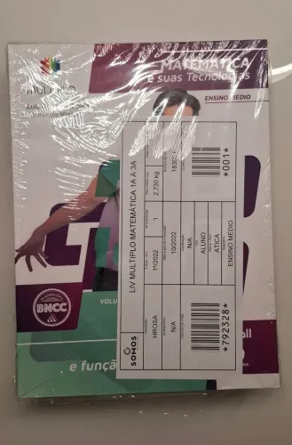 Livros Múltiplos de Matemática 1a ao 3a.