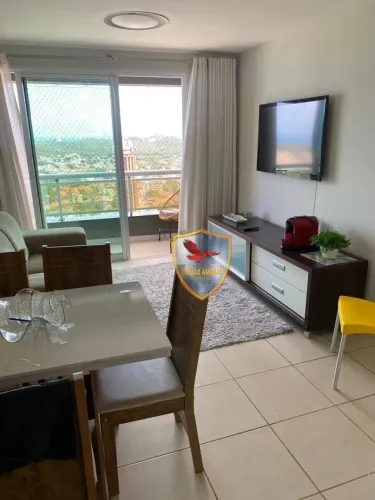 Apartamento com 2 dormitórios para alugar, 60 m² por R$ 3.500,00/mês - Ponta Negra - Natal