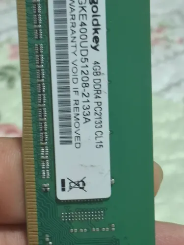 Memória ram DDR4 4GB