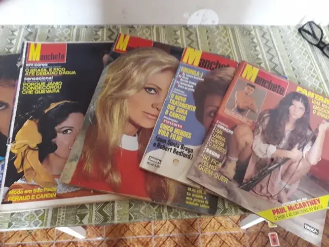 Manchete E Amiga, Revistas Antigas Leia Descrição Anúncio