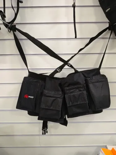 Now Bomb colete bolsa fotográfica E jornalismo Reversível West Cor preto 