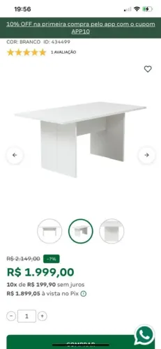 Mesa tokstok