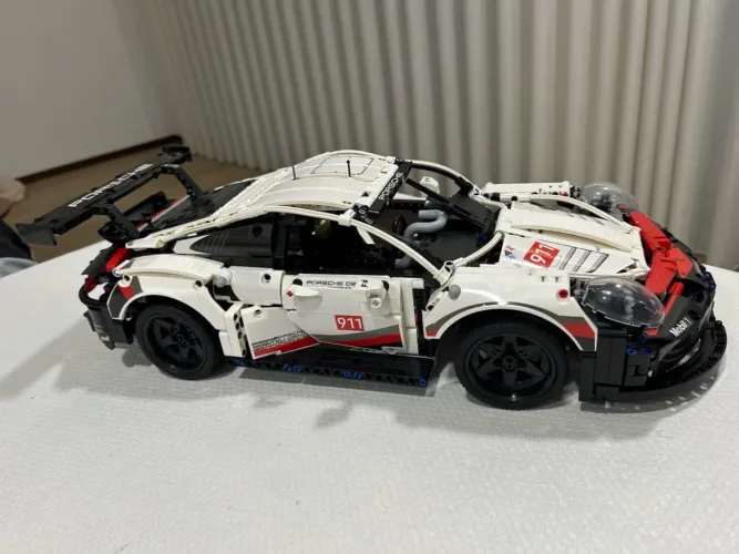 BLOCOS DE MONTAR Porsche 911 RSR 1580 Peças (Lacrado)