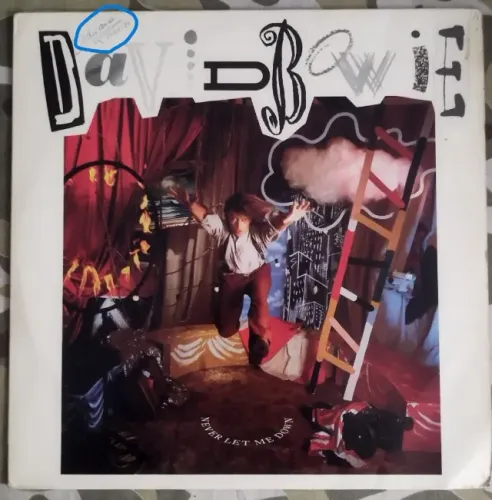 LP Vinil David Bowie Never Let Me Down C Enc/ EX Excelente