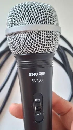 Microfone Shure SV100 IMPECÁVEL