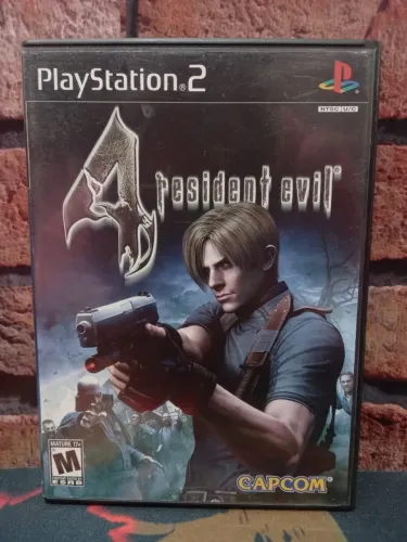 JOGO RESIDENT EVIL 4 PS2 USA ORIGINAL COMPLETO 