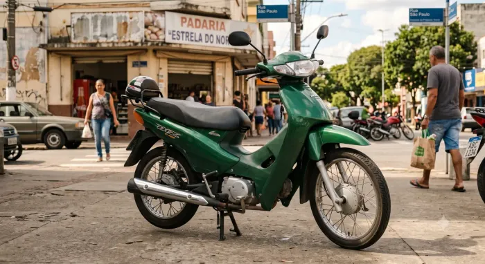 C-100 BIZ C100 VERDE 1999/2000