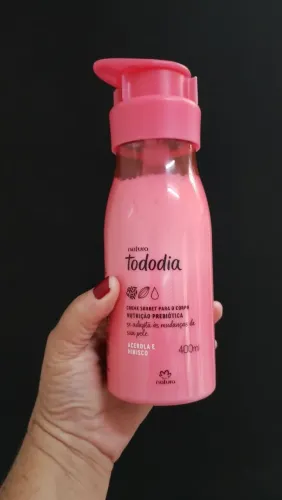Hidratante tododia, acerola e hibisco