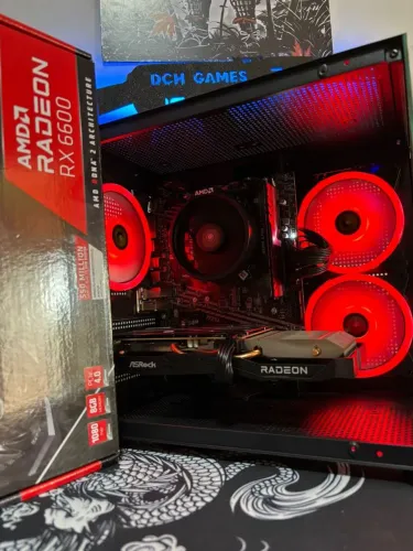 PC GAMER RYZEN 7 - RX 6600 8GB NOVO