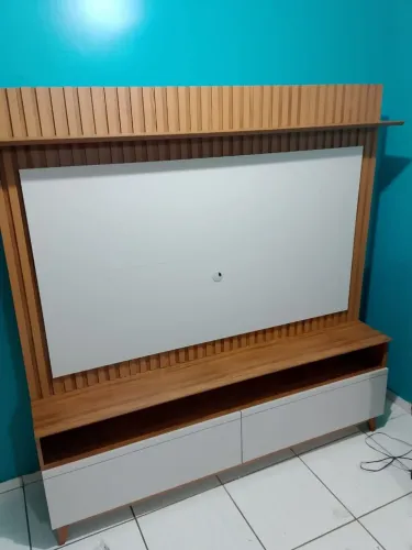 Painel + rack nt 1340 p/tv de até 65 novo a pronta entrega