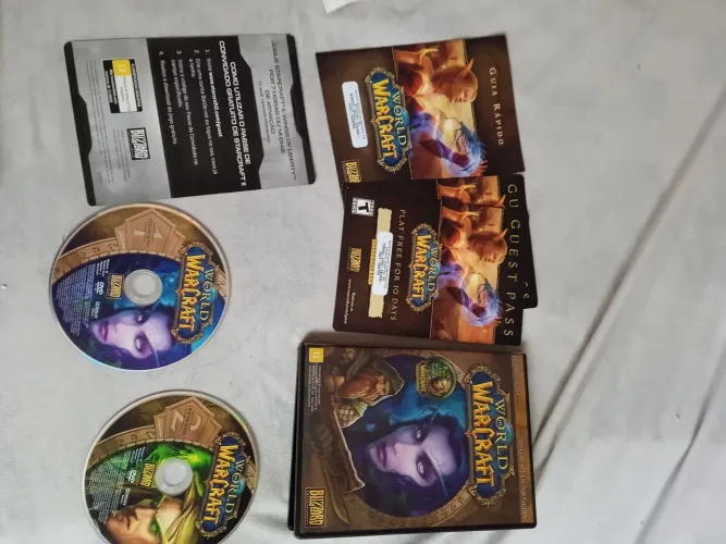 Jogo para PC - World Of WarCraft - completo conservado