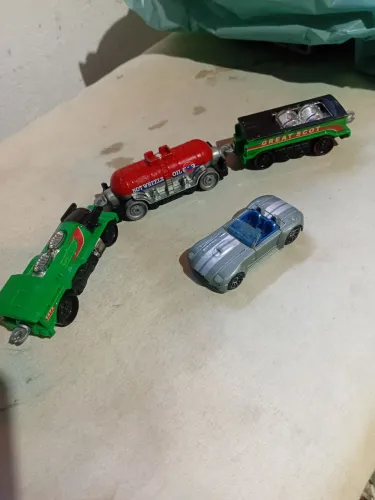 Lote hot wheels trem shelby cobra concept