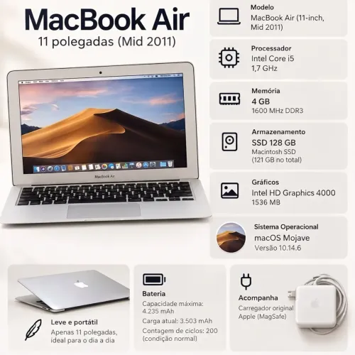 Vende se MacBook Air 2011