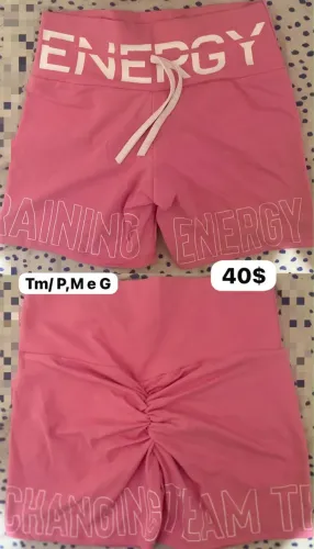 Short de academia 