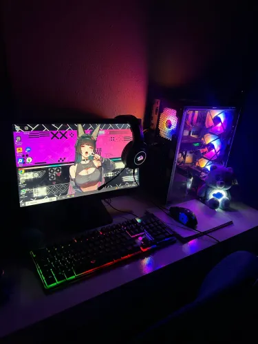 PC Gamer completo C/ mesa e cadeira