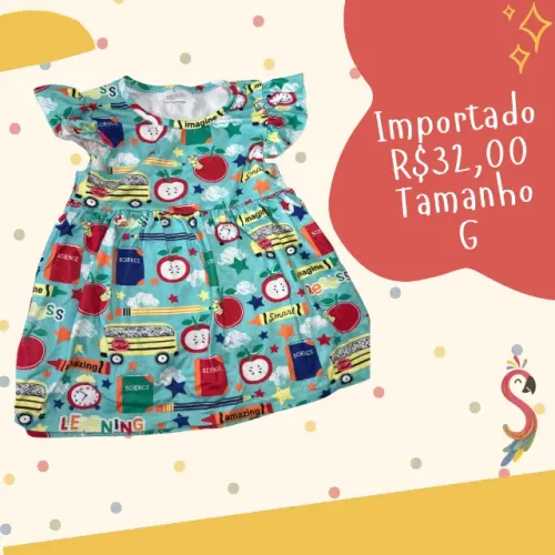 Vestidinho Escolar Importado