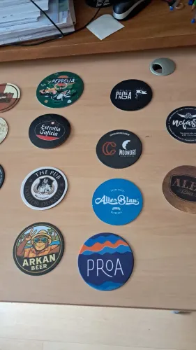 COLEÇÃO DE BOLACHAS DE CERVEJA