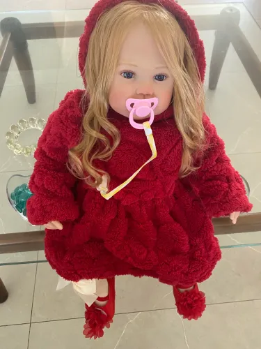 Boneca Reborn de 70 cm tolder importada 