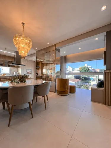 Apartamento Mobiliado à Venda  Residencial Riva | Bairro Michel  Criciúma