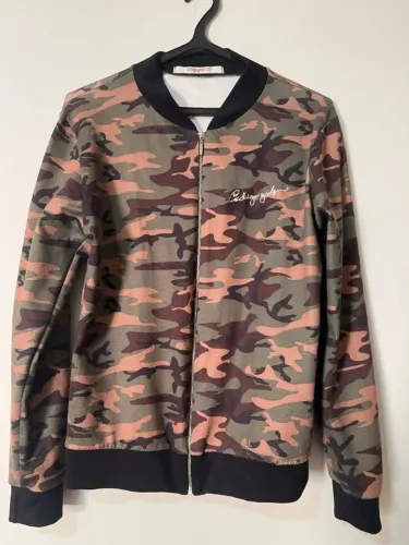 jaqueta bomber codigogirls camuflada