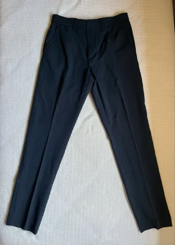Calça Social Slim Azul Escuro 38 - Marfino (Renner)