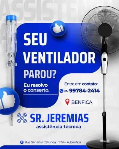 Conserto ventiladores