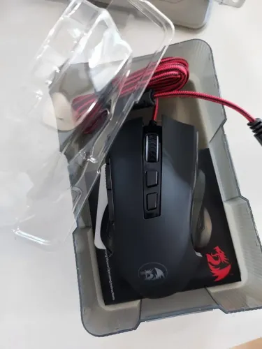 Mouse Gamer Redragon M607 | RGB e 7200 DPI