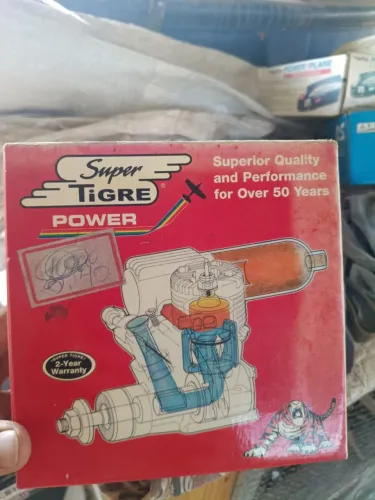 Motor Glow Super Tigre Power Para Aeromodelismo 
