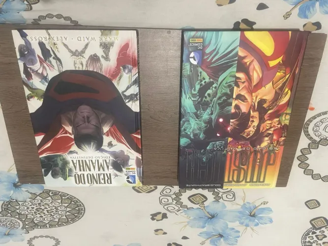 REINO DO AMANHÃ EDIÇÃO DEFINITIVA LUXO e JUSTIÇA EDIÇÃO DEFINITIVA LUXO EDITORA PANINI