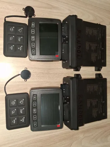 Módulo ECU(Central Eletrônica)+Display+Painel de Comando-Retroescavadeiras RANDON/MULLER.
