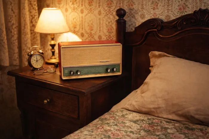 Rádio Philips Valvulado em baquelite