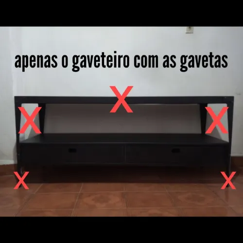 Gaveteiro gavetas de rack em aço (NOVO) [negociável]