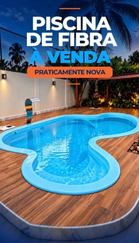 OPORTUNIDADE! PISCINA DE FIBRA IGUi