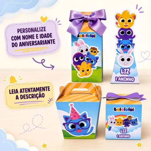 Caixinhas Personalizadas para festas
